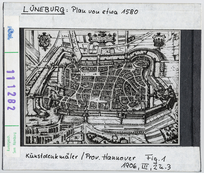 Vorschaubild Lüneburg: Stadtplan um 1580 